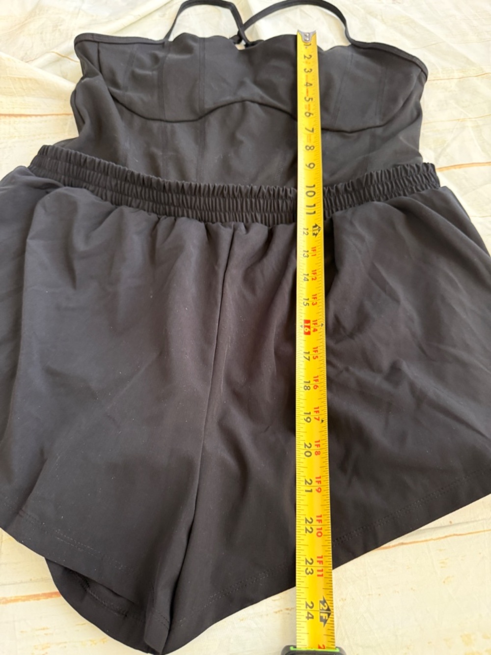 Victoria’s Secret PINK Runsie Romper | XL | Black | NWT | Athleisure Activewear - Picture 4 of 8